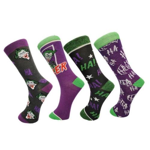 Batman The Joker Cosplay Christmas Cotton Tube Socks Adult Stockings