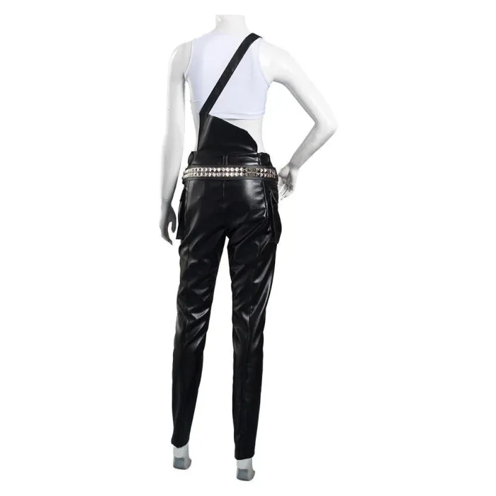 Game Cyberpunk  Judy Crop Top Overalls Outfits Halloween Carnival Suit Cosplay Costume