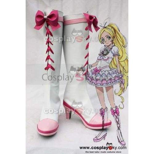 Smile Precure! Pretty Cure Minamino Played Cosplay Boots Shoes