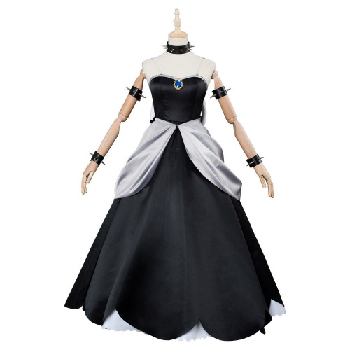 Super Mario Odyssey Kuppa Hime Bowsette Princess Cosplay Costume