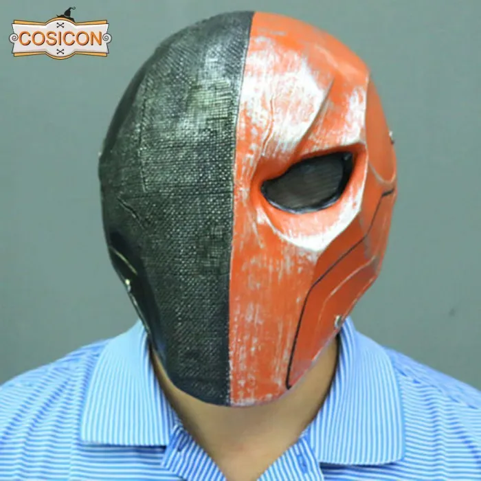 Deathstroke Slade Wilson Cosplay Helmet Full Face Mask Prop