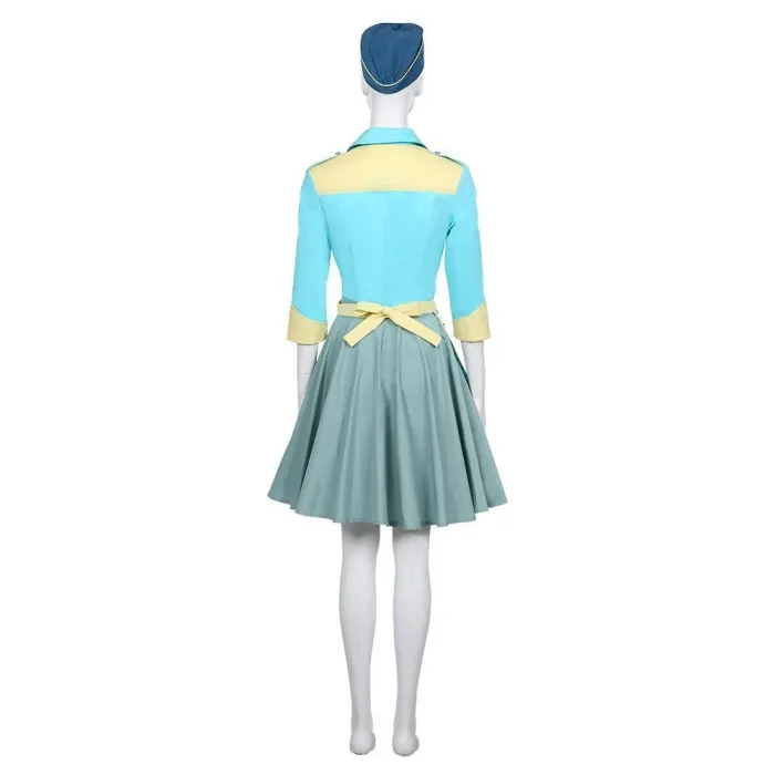 Nos4A2 -Tv Series-Jolene Women Shirt Dress Outfit Halloween Carnival Costume Cosplay Costume