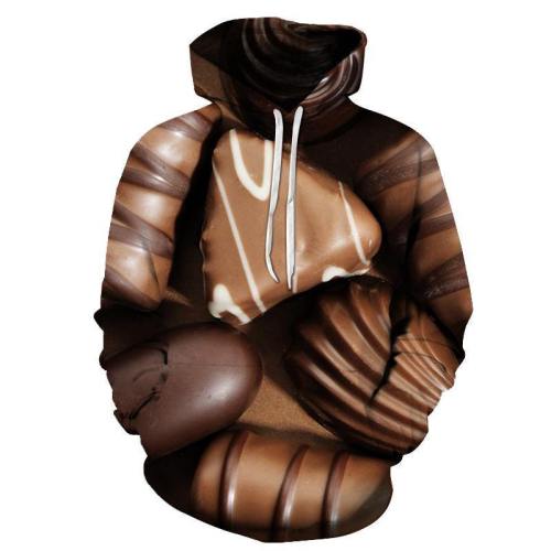 Glazed Chocolate 3D - Sweatshirt, Hoodie, Pullover