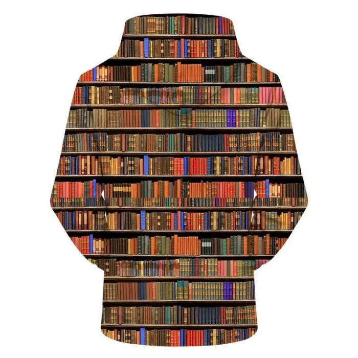 Library Of Knowledge 3D - Sweatshirt, Hoodie, Pullover