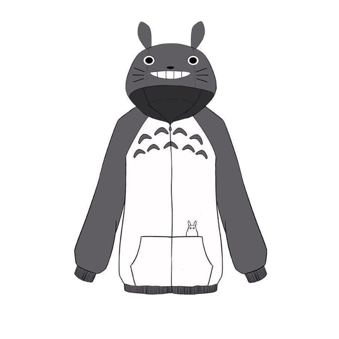 My Neighbor Totoro Tonari No Totoro Hoodie Coat Cosplay Costume