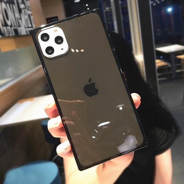 Rectangular Transparent Box Clear Phone Case