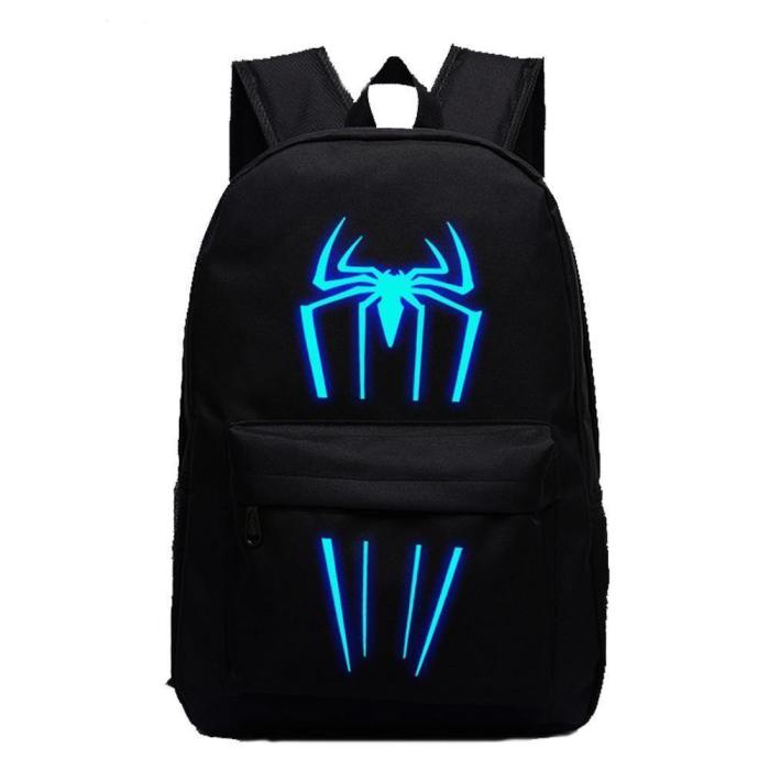 Marvel Comic Spiderman Luminous Computer Backpack 19X12'' Csso103