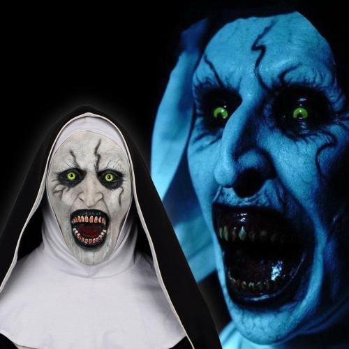 The Nun Horror Mask The Conjuring Valak Cosplay Mask