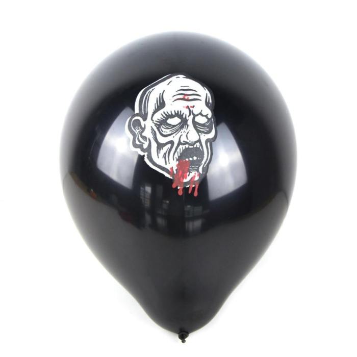 Halloween Decoration Balloons Party Latex Ghost Balloons Trick Or Treat Zombie