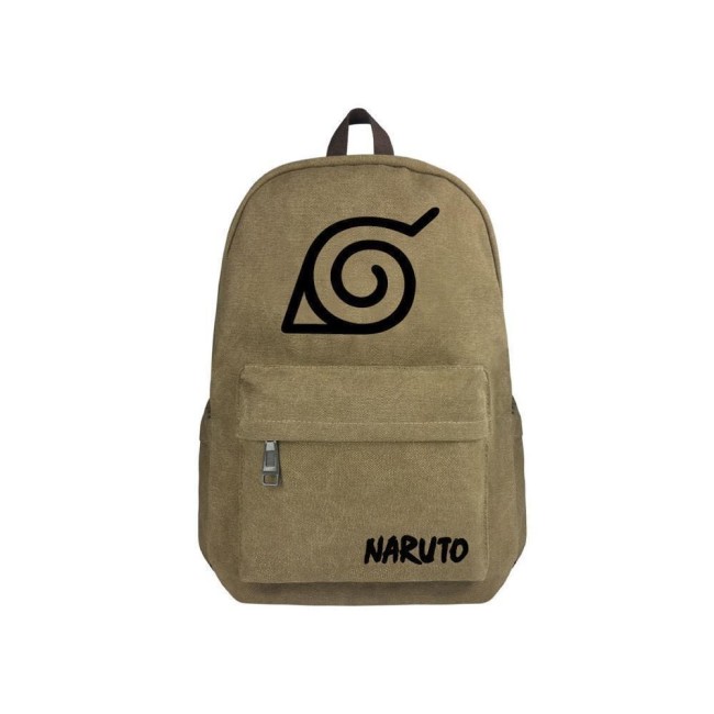 Japanese Anime Naruto Canvas 17  Bag Backpack