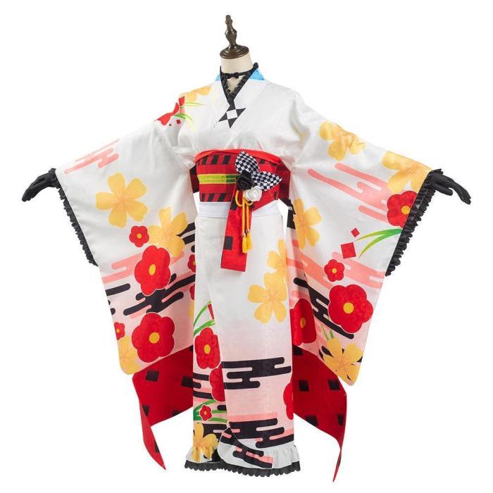 Fate/Grand Order 5Th Anniversary Kiyohara No Nagiko Women Kimono Dress Outffits Halloween Carnival Suit Cosplay Costume