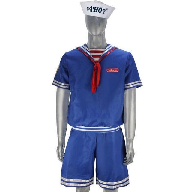 Stranger Things 3 Robin Steve Harrington Scoops Ahoy Sailor Uniform