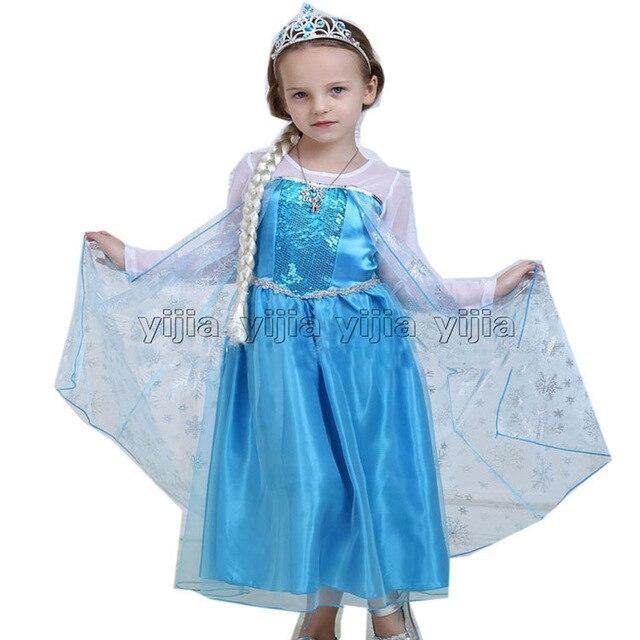 Girls Dress Cartoon Princess Baby Girl Children Wedding Party Kids Dresses Kid S Cloth Vestido Infantil Princess Clothing