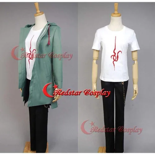 Danganronpa Nagito Komaeda Suit Cosplay Costume Outfit Uniform Jacket Coat Shirt