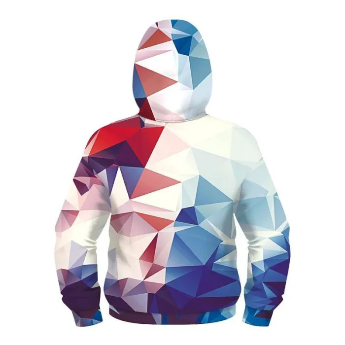 Kids Full-Zip Hoodie 3D Print Graphic Pullover Sweatshirts