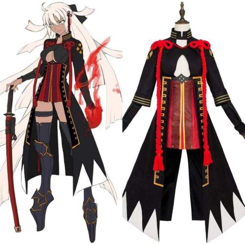 Fate/Grand Order Alter Okita Souji Outfit  Cosplay Costume