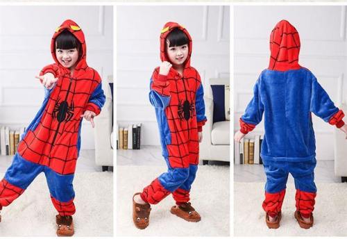 Child Romper Spiderman Costume For Kids Onesie Pajamas For Girls Boys