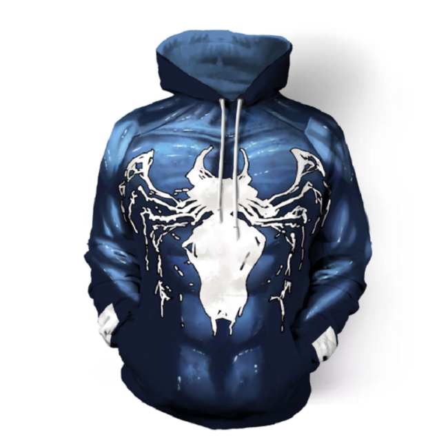 Spider-Man Hoodie - Venom Pullover Hoodie Csos161