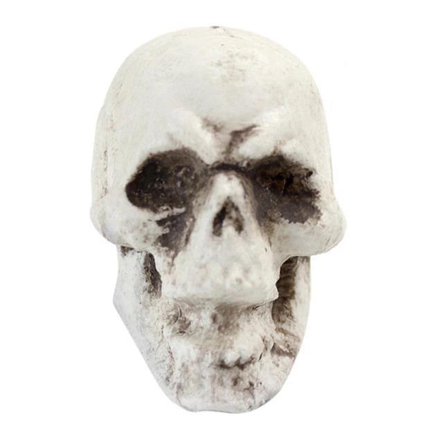 Halloween Skull Head Decor Toy Coffee Bars Home Ornament  Party Festival Toys
