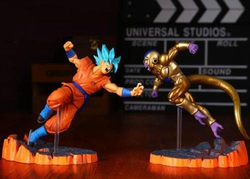 Anime Dragon Ball Z Goku Fighers Super Saiyan Prince Vegeta Manga Trunks Son Gokou Gohan Action Figure Model Collection Toy Gift