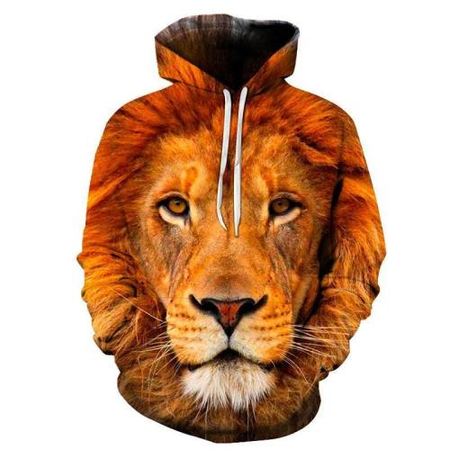 Stare Into A Lions Eyes 3D - Sweatshirt, Hoodie, Pullover