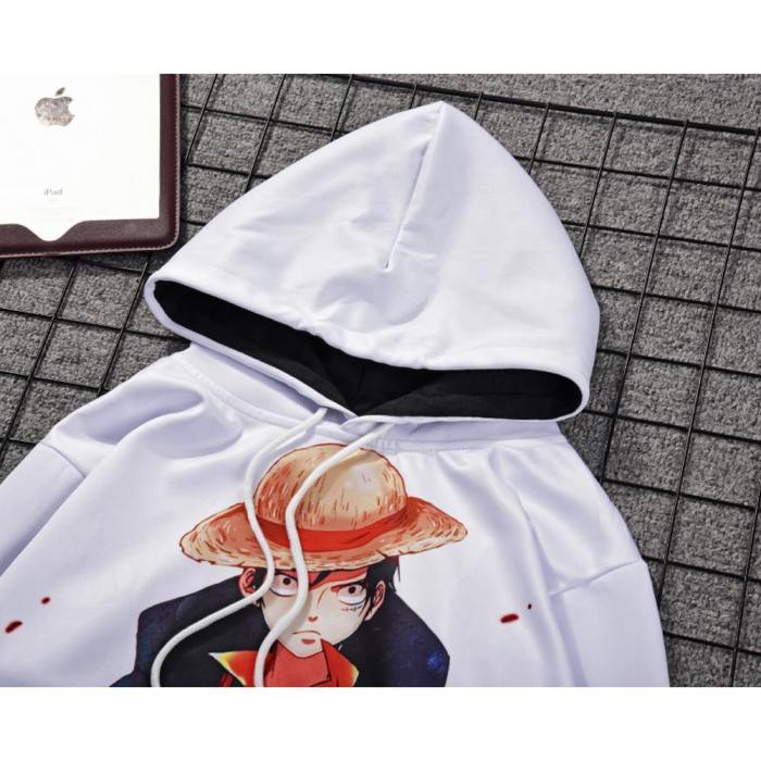 One Piece Hoodie - Monkey D. Luffy Pullover Hoodie Csso009