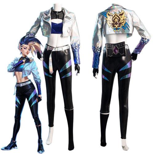 League Of Legends Lol Kda Akali The Rogue Assassin Outfit Halloween Carnival Suit Cosplay Costume