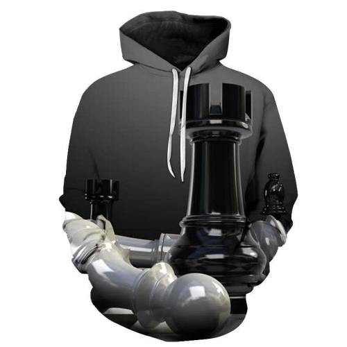 Rook Standing 3D - Sweatshirt, Hoodie, Pullover