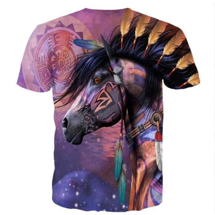 Spiritual Horse 3D T-Shirt