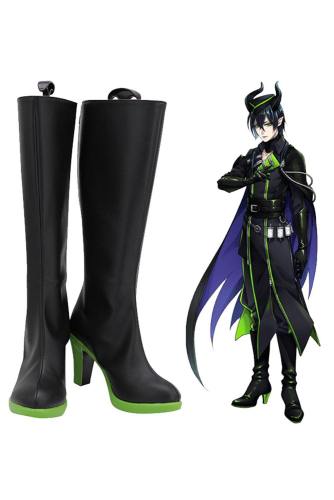 Twisted Wonderland Malleus Draconia Boots Halloween Party Shoes Cosplay Shoes