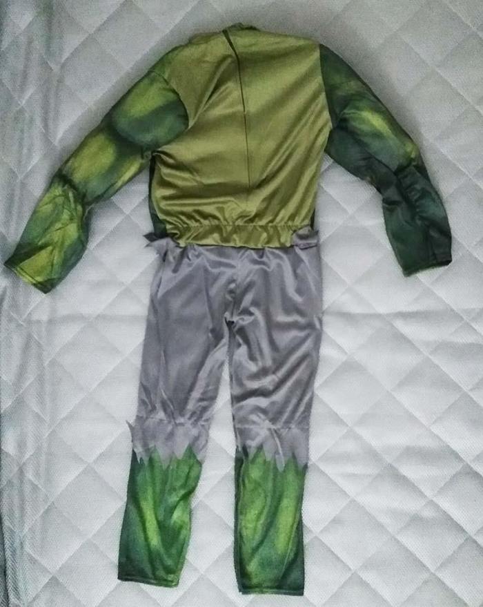 Kids Avengers Hulk Muscle Green Giant Halloween Party Cosplay Costumes