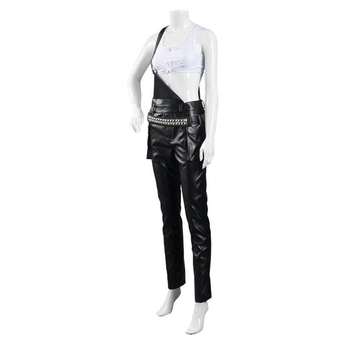 Game Cyberpunk  Judy Crop Top Overalls Outfits Halloween Carnival Suit Cosplay Costume