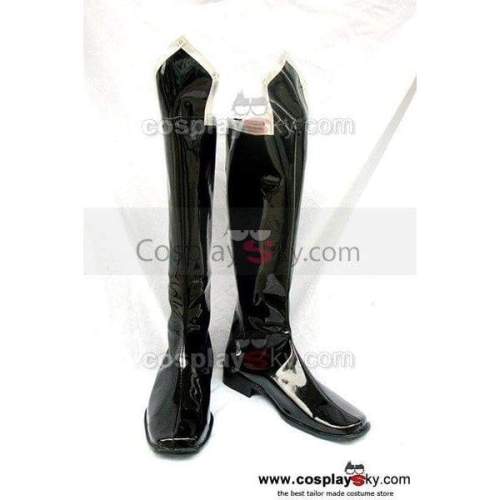 Trinity Blood Black Cosplay Boots Shoes Custom Made