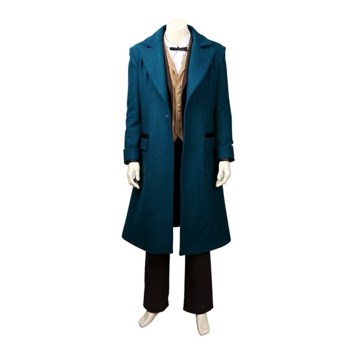 Fantastic Beasts And Where To Find Them Newt Scamander Cosplay Costume Halloween Cosplay Suit