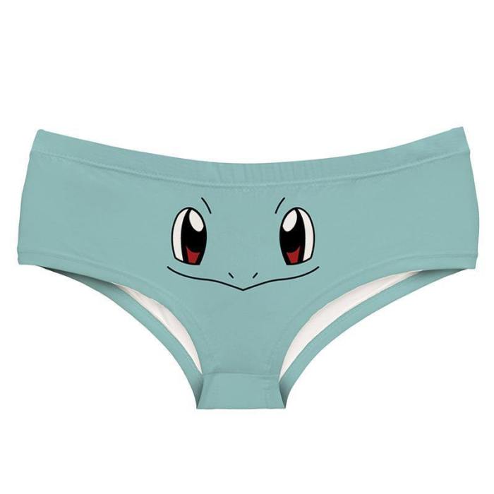 Cute Pikachu Underwear Thongs Briefs Cute Panties Cosplay Costumes