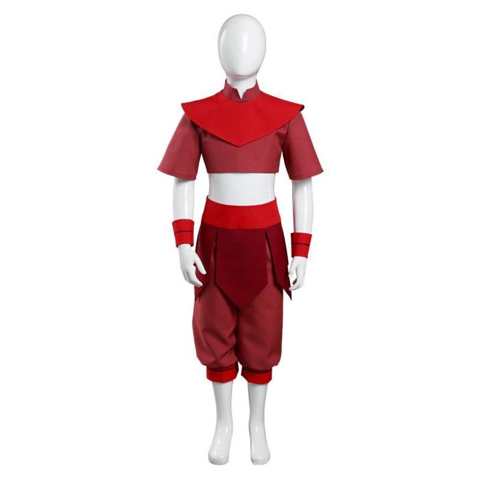 Avatar: The Last Airbender Ty Lee Kids Childern Top Pants Outfits Halloween Carnival Suit Cosplay Costume