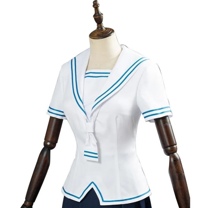 Fruits Basket 2-Honda Tohru Women Girls Top Skirt Outfit Halloween Carnival Costume Cosplay Costume