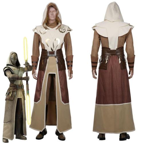 Star Wars: The Clone Wars-Jedi Temple Guard Coat Uniform Outfits Halloween Carnival Suit Cosplay Costume