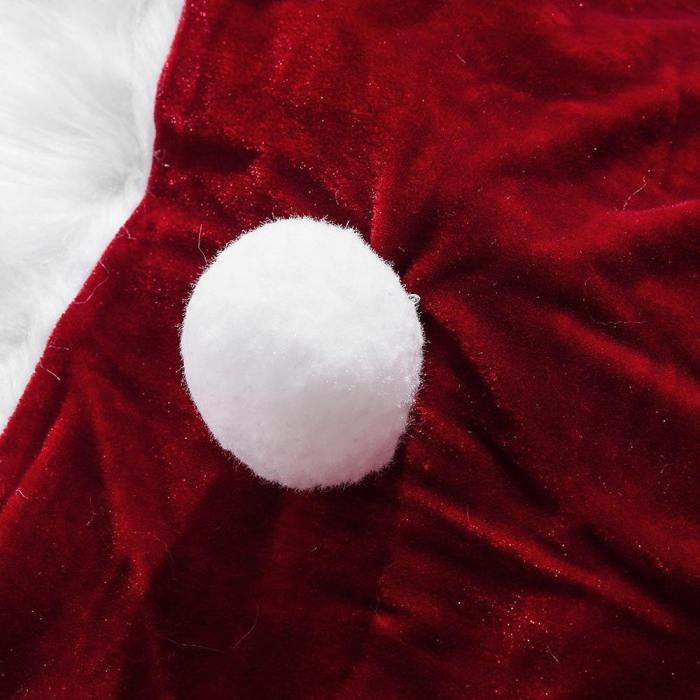 8Pcs Men Christmas Santa Claus Costume Cosplay Clothes Fancy Long Sleeve Christmas Suit For Adults Casa De Papel Disfraz #3F