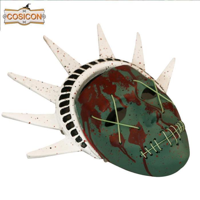 The Purge 3 Election Year Goddess Full Face Resin Adults Mask Halloween Cosplay Helmet