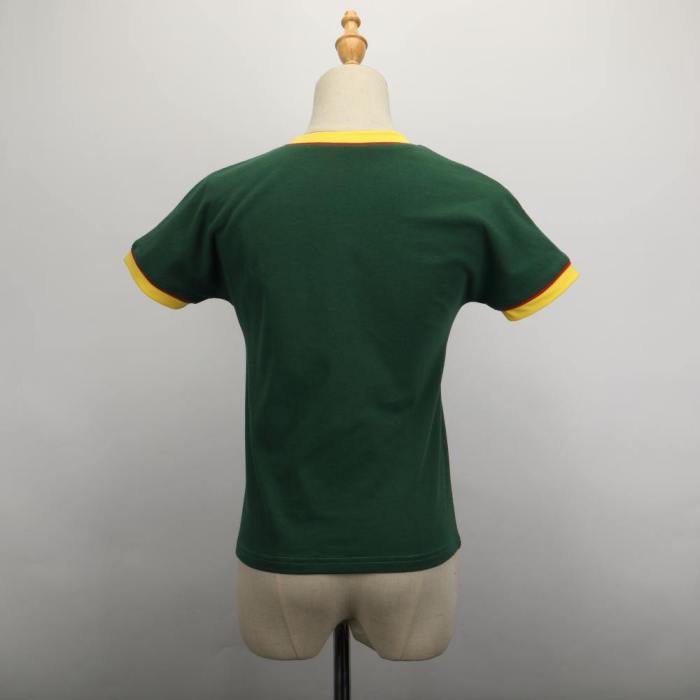 Stranger Things Dustin T-Shirt Kids Costumes Retro Mesh Trucker Top Yellow Green 85 Know Where Tee Cosplay Costume