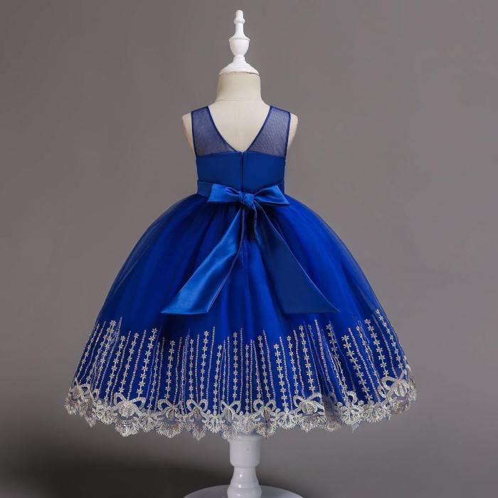 New Baby Little Girl Dresses Princess Kids Formal Birthday Holiday Party Bridesmaid