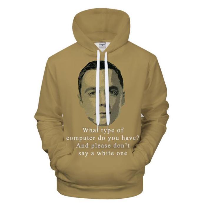 Sheldon Copper Geek 3D - Sweatshirt, Hoodie, Pullover