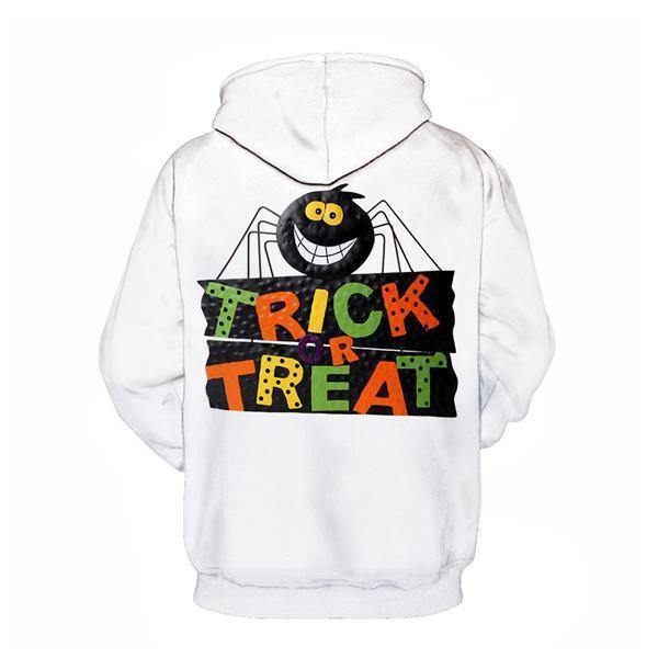 Trick Or Treat 3D Halloween Hoodie