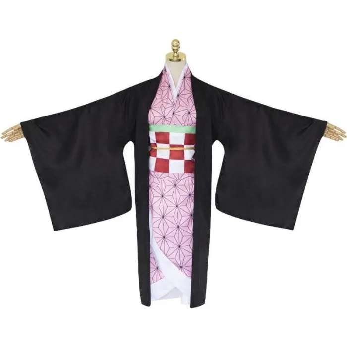 Demon Slayer Kimetsu No Yaiba Daisy Kamado Uniform Wig Cosplay Costume