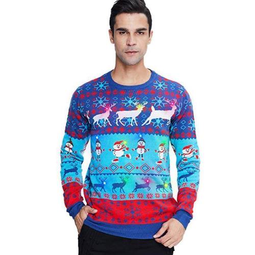 Women Men'S Light Up Ugly Christmas Sweater