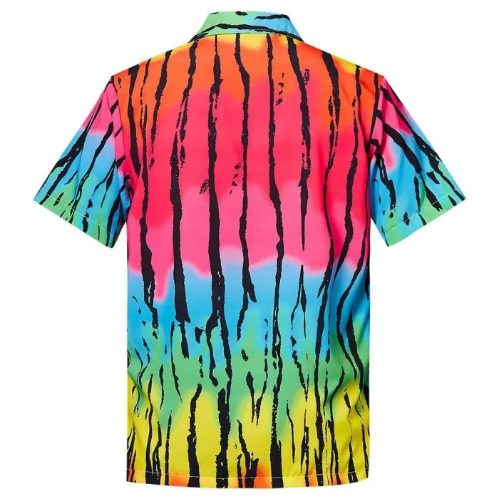 Men'S Hawaiian Shirt Beach Printing