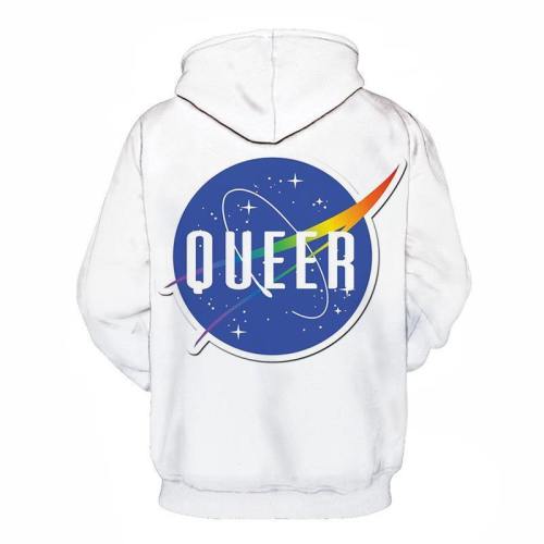 The Queer 3D - Sweatshirt, Hoodie, Pullover