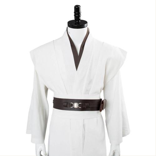 Star Wars Jedi Knight Cosplay Costume White Version No Cloak