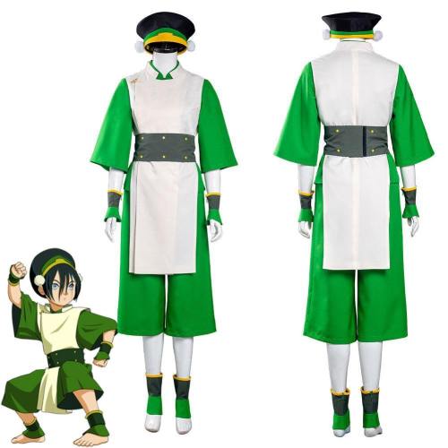 Avatar: The Last Airbender Toph Bengfang Vest Pants Outfits Halloween Carnival Suit Cosplay Costume